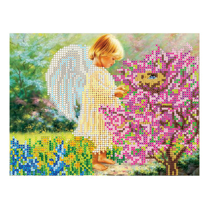 Canvas for bead embroidery "Spring Awakening" 7.9"x5.9" / 20.0x15.0 cm