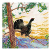 Canvas for bead embroidery "Wood Grouse" 7.9"x7.9" / 20.0x20.0 cm
