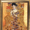 DIY Bead Embroidery Kit "Golden Adele (after G. Klimt)" 13.8"x10.6" / 35.0x27.0 cm