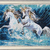 DIY Bead Embroidery Kit "Running by the Waves" 10.2"x14.2" / 26.0x36.0 cm