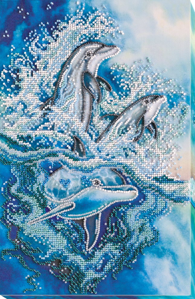 DIY Bead Embroidery Kit "Pioughing" 8.3"x12.6" / 21.0x32.0 cm