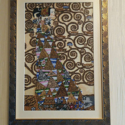 DIY Bead Embroidery Kit "Expectation" 11.8"x18.1" / 30.0x46.0 cm