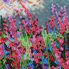 DIY Bead Embroidery Kit "During the blooming of Ivan Chai" 9.8"x13.8" / 25.0x35.0 cm