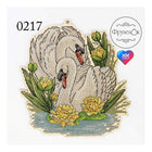 DIY Cross stitch kit on wood 