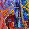 DIY Bead Embroidery Kit "Guitar sounds" 8.7"x15.0" / 22.0x38.0 cm