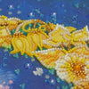 DIY Bead Embroidery Kit "The night shone" 12.6"x15.0" / 32.0x38.0 cm