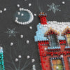 DIY Bead Embroidery Kit "Holiday town"