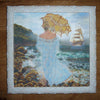 Canvas for bead embroidery "The Magic of the Sea" 11.8"x11.8" / 30.0x30.0 cm