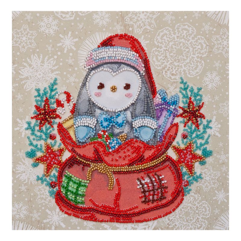 DIY Bead Embroidery Kit "Here I am!"