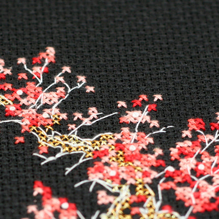 DIY Cross Stitch Kit "Japan-2" 5.9"x3.9"