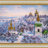 DIY Bead Embroidery Kit "Epiphany frosts" 13.8"x9.6" / 35.0x24.5 cm