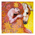 Canvas for bead embroidery "Amazon girl" 7.9"x7.9" / 20.0x20.0 cm