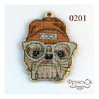 DIY Cross stitch kit on wood 