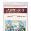 DIY Bead Embroidery Kit "Summer water colors-1" 11.8"x12.4" / 30.0x31.5 cm