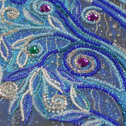 DIY Bead Embroidery Kit "Gate to infinity" 11.8"x16.7" / 30.0x42.5 cm