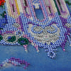 DIY Bead Embroidery Kit "Face of the moon" 11.8"x11.8" / 30.0x30.0 cm