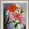 DIY Bead Embroidery Kit "Waltz of Flowers 2" 15.4"x7.5" / 39.0x19.0 cm