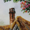 DIY Bead Embroidery Kit "Home Sweet Home" 12.6"x12.6" / 32.0x32.0 cm