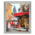 DIY Bead Embroidery Kit "Street Cafe" 13.0"x10.6" / 33.0x27.0 cm