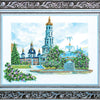 DIY Bead Embroidery Kit "St. Basil's Cathedral" 13.8"x10.8" / 35.0x27.5 cm