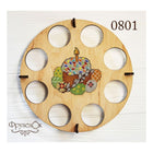 DIY Cross stitch kit on wood 