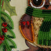 DIY Bead Embroidery Kit "Christmas motif"  5.9"x5.9" / 15.0x15.0 cm