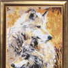 DIY Bead Embroidery Kit "Pair of Wolves" 13.4"x10.2" / 34.0x26.0 cm