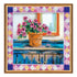 DIY Bead Embroidery Kit "s Azalea" 8.7"x8.7" / 22.0x22.0 cm