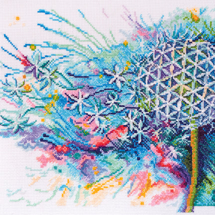 DIY Cross Stitch Kit "Secret wish" 14.2"x9.8"