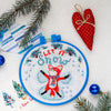 Counted Cross Stitch Kit "Snow angel"