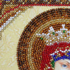 DIY Bead Embroidery Kit "Icon of the Mother of God “The Quick to Hearken”" 7.5"x9.8" / 19.0x25.0 cm