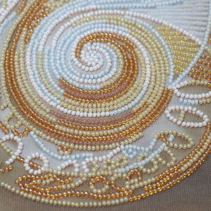 DIY Bead Embroidery Kit "Bast" 12.2"x18.5" / 31.0x47.0 cm