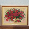 DIY Bead Embroidery Kit "Scarlet glow" 11.8"x7.9" / 30.0x20.0 cm