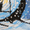 DIY Bead Embroidery Kit "Night rendezvous" 9.8"x8.7" / 25.0x22.0 cm