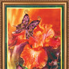 DIY Bead Embroidery Kit "Butterfly" 12.6"x16.9" / 32.0x43.0 cm