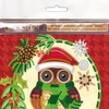 DIY Bead Embroidery Kit "Christmas motif"  5.9"x5.9" / 15.0x15.0 cm