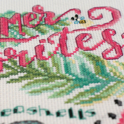 DIY Cross Stitch Kit "Summer delight" 10.6"x13.4"