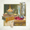 Canvas for bead embroidery "Still life with a candle" 11.8"x11.8" / 30.0x30.0 cm