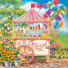 Canvas for bead embroidery "Sweet summer" 7.9"x7.9" / 20.0x20.0 cm