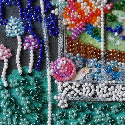 DIY Bead Embroidery Kit "The cradle of dreams"