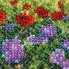 DIY Bead Embroidery Kit "Wild field"  5.9"x5.9" / 15.0x15.0 cm