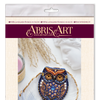 Beadwork kit for creating brooch "Owl"