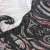 DIY Bead Embroidery Kit "Bast in the night" 12.2"x18.5" / 31.0x47.0 cm