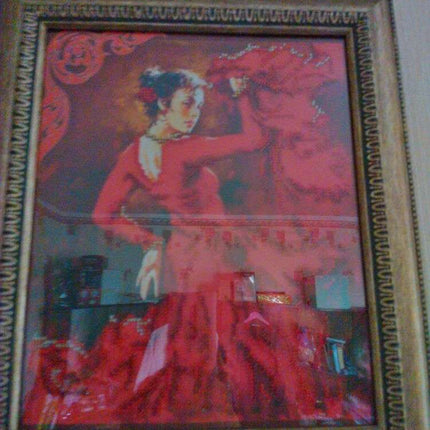 DIY Bead Embroidery Kit "Carmen" 9.1"x11.0" / 23.0x28.0 cm