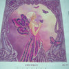 Canvas for bead embroidery "Amethyst" 10.2"x11.8" / 26.0x30.0 cm