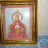 DIY Bead Embroidery Kit "The Reigning Mother of God" 9.8"x11.8" / 25.0x30.0 cm