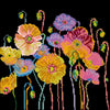 Canvas for bead embroidery "Bright colors" 11.8"x11.8" / 30.0x30.0 cm