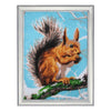 DIY Bead Embroidery Kit "Squirrel" 13.4"x9.4" / 34.0x24.0 cm