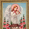 DIY Bead Embroidery Kit "Angel's Song (after O. Okhapkin)" 13.4"x10.6" / 34.0x27.0 cm