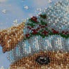 DIY Bead Embroidery Kit "Winter fun" 7.9"x13.4" / 20.0x34.0 cm